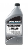 QuickSilver 4-stroke SAE5W-30 (1л) Масло моторное для 4х тактного двигателя (синтетика) от магазина Клуб Велход