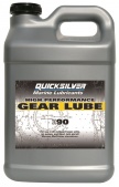 QuickSilver Gear Lube High Perfomance SAE90 Смазка трансмиссионная для лодочного мотора 9,46л от магазина Клуб Велход