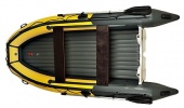 Надувная лодка REEF SKAT-Тритон-350 нд (тримаран) - пластиковый транец от магазина Клуб Велход