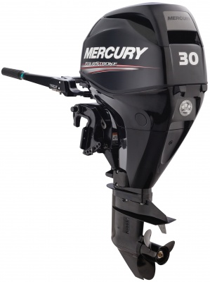 30HP FourStroke_3qtr_Port_tildwn